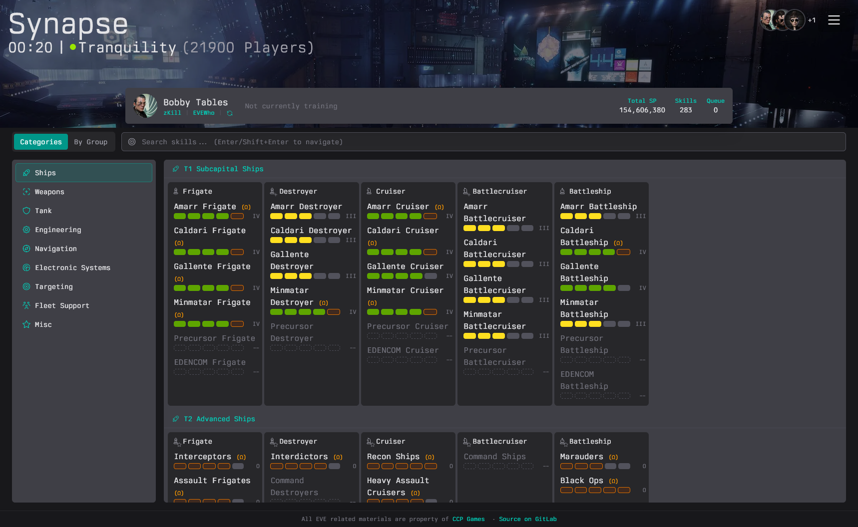 Synapse screenshot